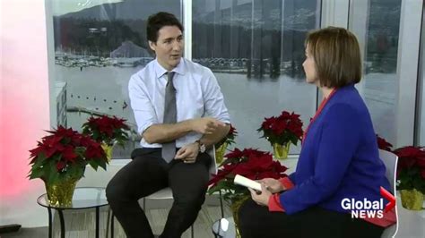 global news interview with justin trudeau